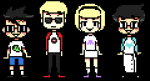 2013 666bot beta_kids dave_strider fullres jade_harley john_egbert pixel red_baseball_tee rose_lalonde starter_outfit transparent