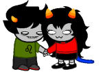  2025 clothingswap dancestors dream_ghost fullres holding_hands image_manipulation jaggy_lines kankri_vantas meulin_leijon meulin_rouge redrom shipping sprite_mode starter_outfit transparent weezerfanatic 