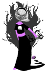  black_squiddle_dress hanoodles knitting_needles rose_lalonde solo 