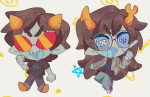  2023 fullres plushie skounch stars starter_outfit terezi_pyrope vriska_serket 