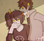  2013 alternate_hair clothingswap fullres karkat_vantas profile redrom shiotaiou shipping vriska_serket vriskat 