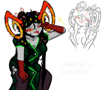  2025 ancestors body_modification cairo_overcoat candy food freckles fullres holidaystuck iceflower99 jaggy_lines sketch solo spiral_sucker text the_handmaid wonk 