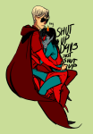  coolkids crowry crying dave_strider godtier hug knight legislacerator_suit redrom shipping terezi_pyrope 