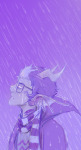  2015 crying dream_ghost eridan_ampora freckles fullres gills monochrome noodlenumber profile rain solo starter_outfit 