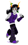  2016 alternate_hair clothingswap deuce_clubs fullres gamzee_makara jaggy_lines scrims solo transparent 