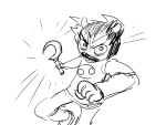 2016 fullres grayscale karkat_vantas poinko sickle sketch solo starter_outfit