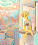  city clouds crows dave_strider plasterprince solo starter_outfit 