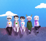  alpha_kids callie_ohpeee calliope deleted_source dirk_strider jake_english jane_crocker my-friend-the-frog roxy_lalonde starter_outfit 