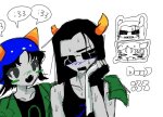 2023 blush cat_hat equius_zahhak fullres meowrails nepeta_leijon ohmynyah palerom shipping starter_outfit sweat towel word_balloon