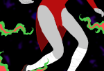  aradia_megido godtier head_out_of_frame image_manipulation maid modtier solo steelcorridor time_aspect 