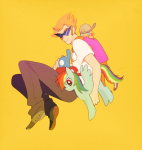  2outlet dirk_strider lil_cal my_little_pony rainbow_dash smuppets starter_outfit 