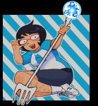  2026 blush body_hair citrusclowne freckles fullres jane_crocker sitting skaia_fork solo starter_outfit 