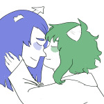 equius_zahhak kiss limited_palette meowrails nepeta_leijon no_hat palemarried shipping 