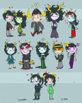  2012 ? aranea_serket beforans blackrom blush body_modification chibi cronus_ampora damara_megido dancestors desu_neigh fullres gillfronds gold_pointy_jam heart horuss_zahhak kankri_vantas kurloz_makara latula_pyrope meenah_peixes meulin_leijon meulin_rouge mituna_captor music_note porrim_maryam redrom rufioh_nitram shipping smelleton speculative_design starter_outfit wonk zamii070 