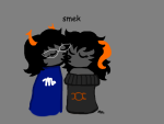  2019 aranea_serket ceruleansilk chixie_roixmr dancestors fullres hiveswap kiss shipping starter_outfit text verbose_lyrics 