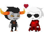  animated dave_strider godtier heart knight kumotortle pixel redrom s&#039;mores shipping tavros_nitram 