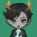 2018 animated fullres hiveswap lanque_bombyx pixel sickarknife solo starter_outfit