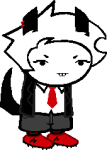   2024 animal_ears body_modification dogtail fullres homestuck:_beyond_canon jaggy_lines optimus-rhyme solo sprite_mode starter_outfit transparent yiffany_longstocking_lalonde_harley 