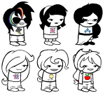 2012 crossover fullres humanized jaggy_lines my_little_pony sleuthinglicorice sprite_mode