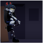  2025 body_modification casual fashion fullres jaggy_lines solo spiders vhorgeus vriska_serket 