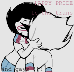  2024 dirk_strider fullres jaggy_lines jane_crocker kiss lgbt_pride minikanikokona portalship redrom shipping text transtuck 