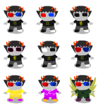  2025 blind_sollux blood doom_aspect double_eyepatch dreamself frigiddoctoratus fullres glassesswap godtier half_ghost jaggy_lines mage no_glasses sollux_captor solo starter_outfit transparent 