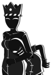  2025 agent_uniform archagent black_queen bq crown frigiddoctoratus fullres grayscale jack_noir jaggy_lines native_source queen&#039;s_dress queen_of_spades shipping spade transparent 