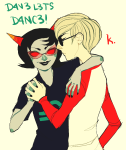  coolkids crowvenchi dave_strider holding_hands red_baseball_tee redrom shipping terezi_pyrope 