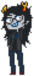 2012 dream_ghost feastings fullres pixel solo starter_outfit transparent vriska_serket walksprite