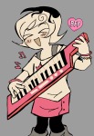  2024 blush boiledcaprisun fullres heart instrument music_note roxy_lalonde solo starter_outfit text 