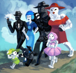  2016 arm_around_shoulder arm_in_arm calamityjane cd clouds clubs_deuce dd diamonds_droog fancarapace flowers fullres hb hearts_boxcars jack_noir midnight_crew ms_paint no_hat paint_it_black prospitian redrom shipping smoking spades_slick starter_outfit 