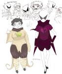  ! 2025 cherytalah diamond dirk_strider facial_hair fullres godtier heart_aspect jane_crocker life_aspect maid palerom poirot_mustache portalship prince shipping text 