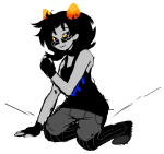  2011 clothingswap fullres glasses_added kneeling nepeta_leijon nicodoll no_hat solo 