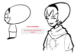  2025 asmaclone fullres godtier grayscale jaggy_lines light_aspect lineart monochrome rose_lalonde seer solo text 