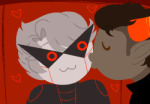 ble-ed-mo-re candy_timeline cruise_control homestuck^2 image_manipulation kiss lil_hal redrom shipping tavros_nitram