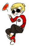  dave_strider red_baseball_tee solo soullux the_finger word_balloon 