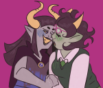  2024 ardata_carmia blush freckles fullres hiveswap hostilemuppet lynera_skalbi near_kiss redrom shipping starter_outfit trust_at_first_sight 