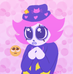  2022 emoji flowers fullres heart jaggy_lines mizzlebip psycholonials solo swirly-rainbow-draws 