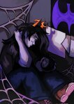  2025 8_ball flarp fullres nemonemson sitting starter_outfit terezi_pyrope vriska_serket web 