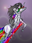 2011 aradia_megido aradiabot crossover epic fullres miata-4 rainbow robot_unicorn_attack 