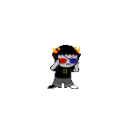  animated double_eyepatch flash_asset poinko psionics sollux_captor solo sprite_mode transparent 
