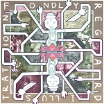   2025 circlejourney cover_art flowers fullres godhead_pickle_inspector problem_sleuth_(adventure) sword text upside_down weapon 