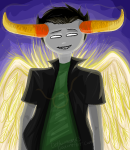  2012 detharmonics dream_ghost fullres jaggy_lines solo starter_outfit tavros_nitram wings_only 