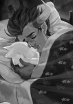  grayscale scalemates sleeping solo tavros_nitram yomimo 
