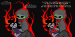  2026 alternate_calliope au blood fullres gamzee_makara godtier kechoban lyricstuck muse scars space_aspect starter_outfit text 