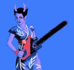 2015 artaline chainsaw fullres kanaya's_blue_dress kanaya_maryam limited_palette request solo
