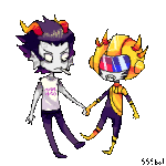  2012 666bot animated bad_touch cronus_ampora dancestors dream_ghost fullres mituna_captor pixel redrom scars shipping smoking starter_outfit transparent 