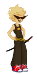  dirk_strider ectobiolodaddy freckles solo strong_outfit strong_tanktop unbreakable_katana 