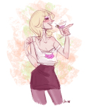  cocktail_glass roxy_lalonde shaburdies solo starter_outfit 