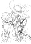  2013 blackrom bq broken_source fashion fullres grayscale humanized jack_noir monochrome motora-dog queen_of_spades shipping sketch snowman spades_slick 